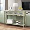 Costway Farmhouse Console Table 48&#x27;&#x27; Entryway Table with 2 Drawers &#x26; Open Storage Shelf